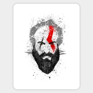 Ghost Of Sparta FACE Sticker